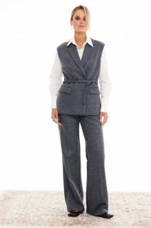 Брючный костюм Prestige 5564 двойка темно-серый