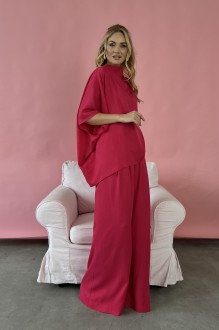 Брючный костюм Prestige 5395 двойка фуксия