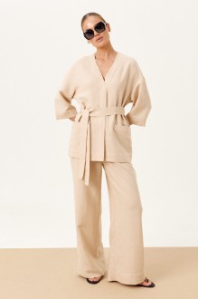 Брючный костюм Prestige 4744 двойка бежевый