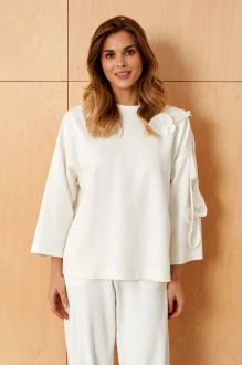 Джемпер (кофта) PANDA 123340 Молочный