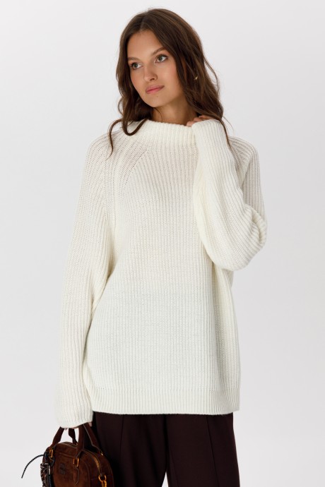 Свитер RomGil РВ0280-ШЕ5 белый размер 42-52 #1