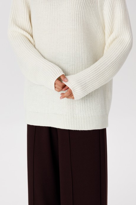 Свитер RomGil РВ0280-ШЕ5 белый размер 42-52 #7