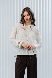 Свитер RomGil РВ0345-АК5 молочный