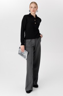 Брюки RomGil РП0091-ВИ5 серый-меланж