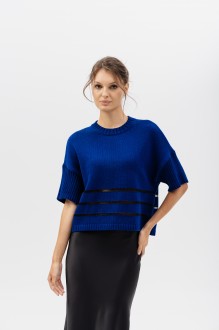 Джемпер (кофта) RomGil РВ0236-ХМ5 темно-синий