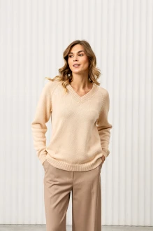 Свитер RomGil РВ0380-ХЛ2 светло-бежевый