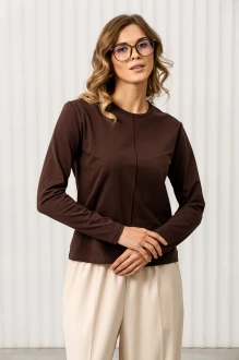 Джемпер (кофта) RomGil РП0145-ХЛ2 темно-шоколадный