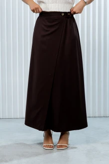 Юбка RomGil РТ0128-ВИ2 шоколадный