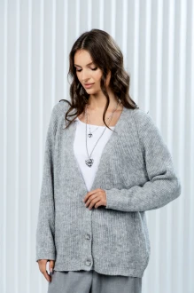 Кардиган RomGil РВ0367-АК2 светло-серый