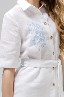 Блузка RomGil РТ0188-ЛЕ4 белая