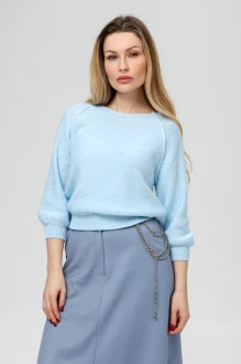 Джемпер (кофта) RomGil РВ0370-ХМ2 голубой