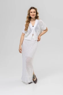 Юбка RomGil РВ0389-ХЛ4 белая