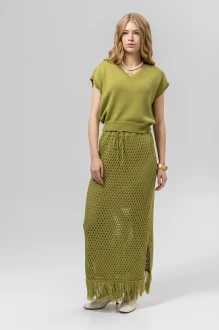 Юбка RomGil РВ0389-ХЛ4 лайм