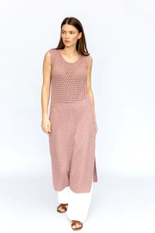 Платье RomGil РВ0217-ХЛ4 ягодный крем