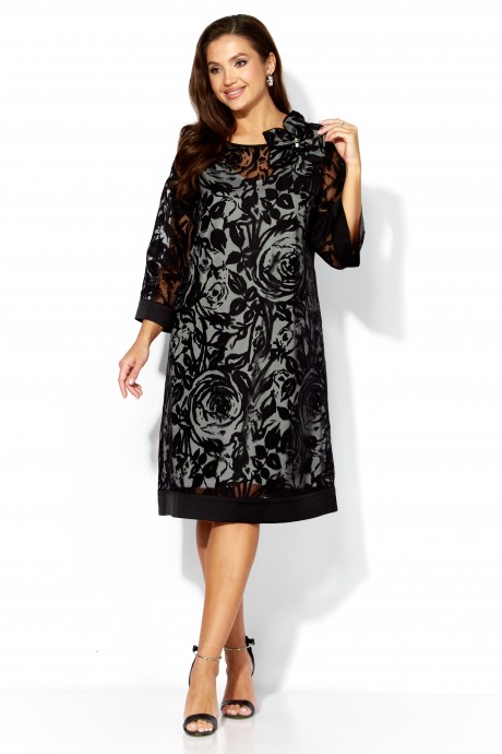 Платье ТAиЕР 1390 черный размер 48-58 #2