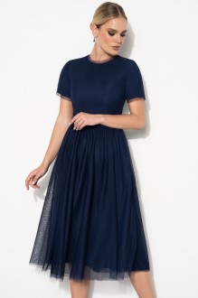Вечернее платье ЮРС 22-978-2 синий #1