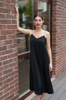 Вечернее платье ЮРС 23-276-1 черный #1