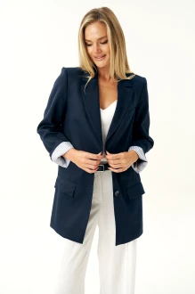 Жакет (пиджак) ЮРС 25-527 -1 синий