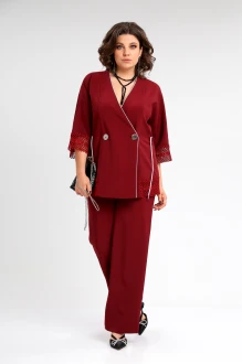 Брючный костюм Lady Secret 2960 бордовый
