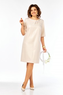Вечернее платье Ольга Стиль С980 Светло-бежевый