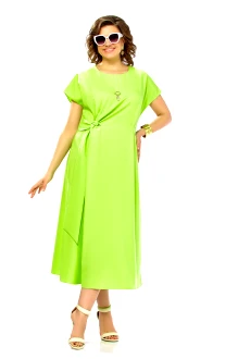 Платье Ольга Стиль С1019 лимонное