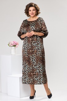 Вечернее платье Romanovich Style 1-2442 леопардовый