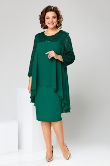 Вечернее платье Romanovich Style 1-1452 зелёный