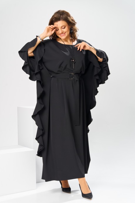 Платье Romanovich Style 1-2870 черный размер 54-58 #2