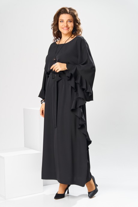 Платье Romanovich Style 1-2870 черный размер 54-58 #3