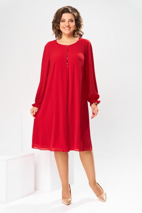 Платье Romanovich Style 1-2070 красный размер 52-56 #2
