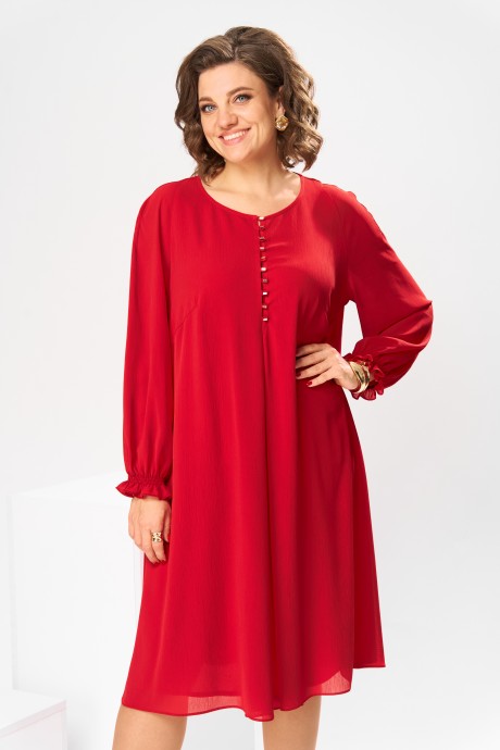 Платье Romanovich Style 1-2070 красный размер 52-56 #7