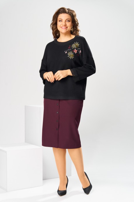 Костюм/комплект Romanovich Style 2-2045 бордовый размер 54-58 #3