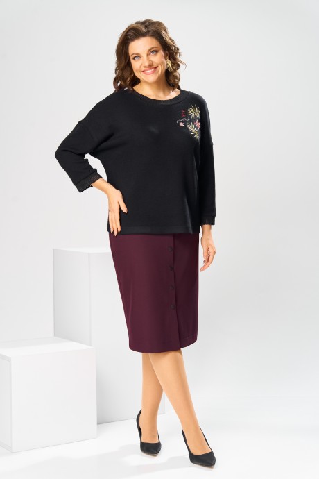 Костюм/комплект Romanovich Style 2-2045 бордовый размер 54-58 #4