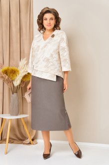 Костюм/комплект Volna 1456 двойка молочно-бежевый