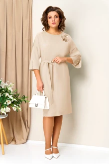 Платье Volna 1461 бежевый