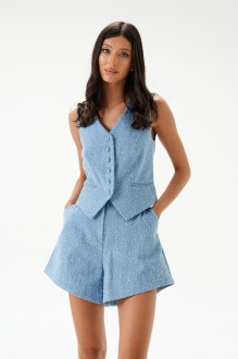 Жилетка BEAUTY ANNETE A5478 голубой #1