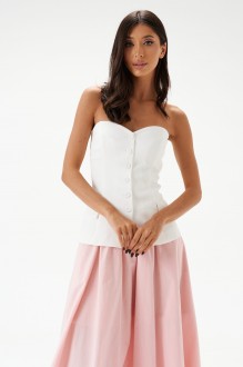 Жилетка BEAUTY ANNETE A5477 белый #1