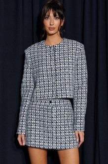 Юбка BEAUTY ANNETE A1744 бело-синий