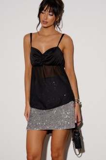 Юбка BEAUTY ANNETE A1748 /1 серебро