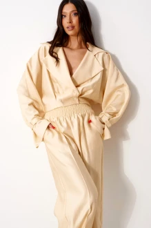 Блузка BEAUTY ANNETE A2454 желтая