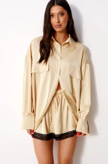 Блузка BEAUTY ANNETE A2489 /1 светло-желтая