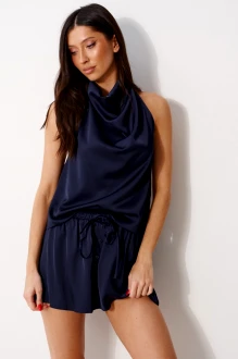 Топ BEAUTY ANNETE A2501 темно-синий