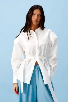 Рубашка BEAUTY ANNETE A2504 белая