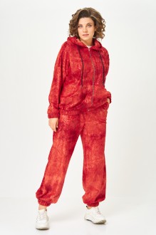 Спортивный костюм Anastasia Mak 1310 красный