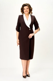 Платье Anastasia Mak 1308 коричневый