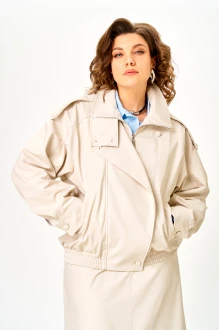 Куртка Anastasia Mak 1322 бежево-жемчужная