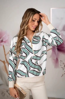 Джемпер (кофта) Nika.pl 0304605 зеленый