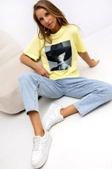 Футболка Nika.pl 0203601 лимонный