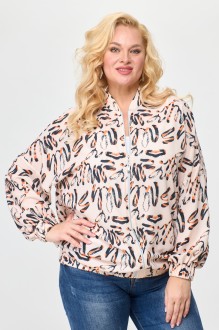 Бомбер Abbi 6003 пудра в серпантин