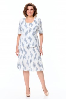 Юбочный костюм Abbi 5017 двойка белый